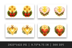 Christian faith mug wrap printable sublimation design Product Image 2