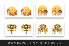 Christian faith mug wrap printable sublimation design Product Image 2