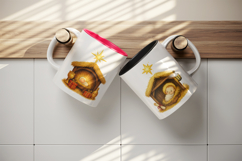 Christian faith mug wrap printable sublimation design Product Image 3