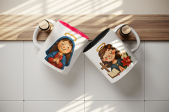 Christian faith mug wrap printable sublimation design Product Image 3