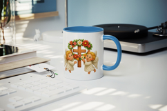 Christian faith mug wrap printable sublimation design Product Image 5