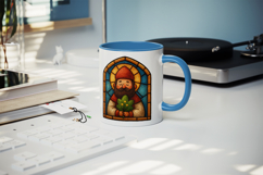 Christian faith mug wrap printable sublimation design Product Image 5