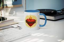 Christian faith mug wrap printable sublimation design Product Image 5