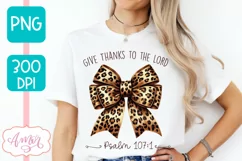 Christian fall shirt sublimation PNG | Thanksgiving shirt Product Image 1