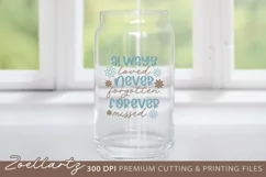 Always Loved Forever Missed SVG In Memory Quote Memorial SVG Product Image 2