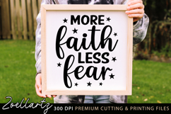 Christian Quote SVG Cut File Bible Verse SVG Jesus Faith SVG Product Image 1