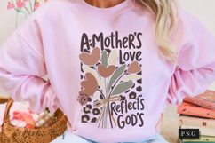 Boho Christian Mama Brushstroke PNG | Mothers Day Png Product Image 8