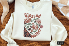 Boho Christian Mama Brushstroke PNG | Mothers Day Png Product Image 2