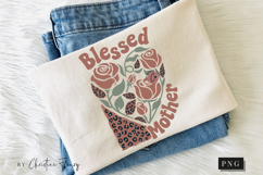 Boho Christian Mama Brushstroke PNG | Mothers Day Png Product Image 6