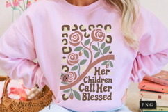 Boho Christian Mama Brushstroke PNG | Mothers Day Png Product Image 7
