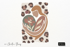 Boho Christian Mama Brushstroke PNG | Mothers Day Png Product Image 3
