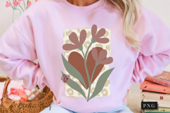 Boho Christian Mama Brushstroke PNG | Mothers Day Png Product Image 6