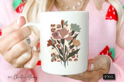 Boho Christian Mama Brushstroke PNG | Mothers Day Png Product Image 4