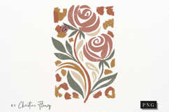 Boho Christian Mama Brushstroke PNG | Mothers Day Png Product Image 7