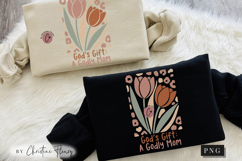 Boho Christian Mama Brushstroke PNG | Mothers Day Png Product Image 9