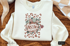 Boho Christian Mama Brushstroke PNG | Mothers Day Png Product Image 3