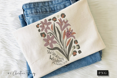 Boho Christian Mama Brushstroke PNG | Mothers Day Png Product Image 6