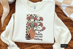 Boho Christian Mama Brushstroke PNG | Mothers Day Png Product Image 4