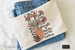 Boho Christian Mama Brushstroke PNG | Mothers Day Png Product Image 8