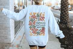 Boho Christian Mama Brushstroke PNG | Mothers Day Png Product Image 5