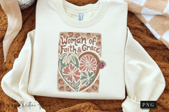 Boho Christian Mama Brushstroke PNG | Mothers Day Png Product Image 6