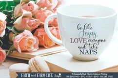 Be Like Jesus Take Naps |Christian SVG Product Image 5