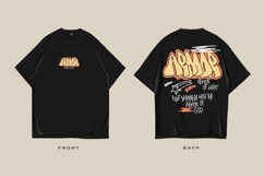 Christian Graffiti T-shirt Designs Bundle | Street Style Product Image 5