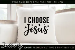 Christian Quote SVG Blessed Faith Jesus SVG Bible Verse SVG Product Image 1