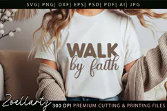 Christian Quote SVG Cut File Faith Jesus SVG Bible Verse SVG Product Image 2