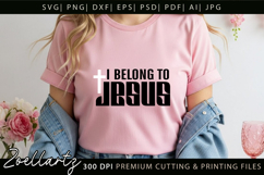 JESUS SVG Christian Quote SVG Faith Cross Hope Bible Verse Product Image 2