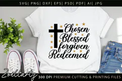 Jesus Faith Christian Quote SVG Cut Files Bible Cross SVG Product Image 2