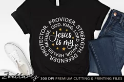 Jesus SVG Christian Quote SVG PNG EPS DXF Cut File Bible SVG Product Image 2