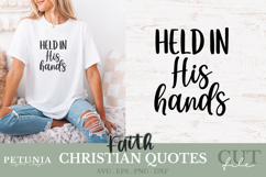Christian svg cut file being used as a religious t-shirt print