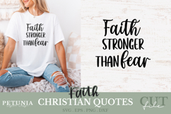 Christian svg cut file being used as a religious t-shirt print