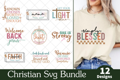 12 Christian quotes SVG Design Bundle Product Image 1