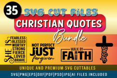 Christian SVG Bundle Faith Jesus SVG Bible Quotes SVG Product Image 1