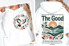 Christian Scripture PNG, Vintage Jesus Sublimation Designs Product Image 1