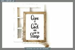 Give it to God| Christian SVG Product Image 1