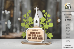 Christian Stand Decor Bundle Laser Cut. Christian Decoration Product Image 19