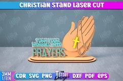 Christian Stand Laser Cut Bundle, Stand Decor, Blessings Product Image 5