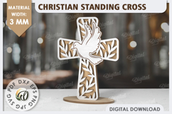 Christian Crosses Laser Cut Bundle. Christian Easter Decor Product Image 3