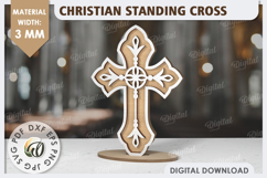 Christian Crosses Laser Cut Bundle. Christian Easter Decor Product Image 7