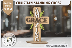 Christian Crosses Laser Cut Bundle. Christian Easter Decor Product Image 8