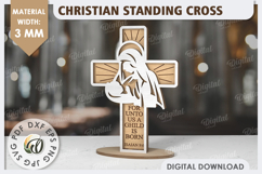 Christian Crosses Laser Cut Bundle. Christian Easter Decor Product Image 11