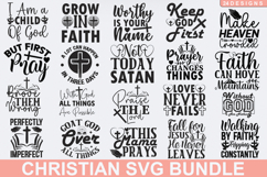 Christian SVG Bundle - Christian Quotes Design Product Image 1
