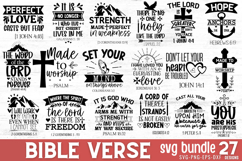 Bible Verse SVG Bundle Product Image 1