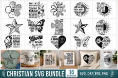 Christian SVG Bundle, Faith Bundle Product Image 1