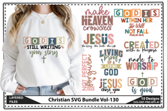 Christian SVG Bundle, Religious Svg, Jesus God Svg Product Image 1