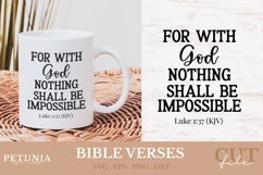 Bible Verses Christian Quotes SVG cut file designs being used as a religious gift mug print