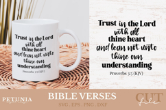 Bible Verses Christian Quotes SVG cut file designs being used as a religious gift mug print